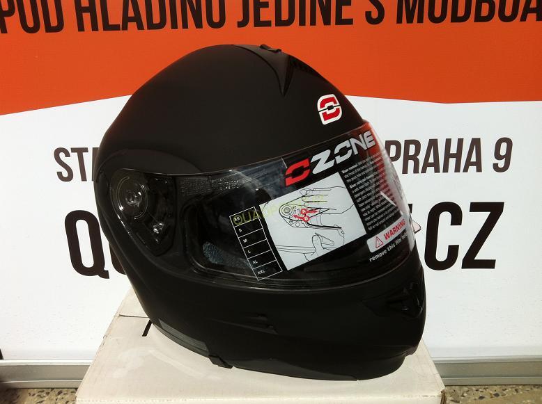 Helma KASK OZONE FLIP, černá mat