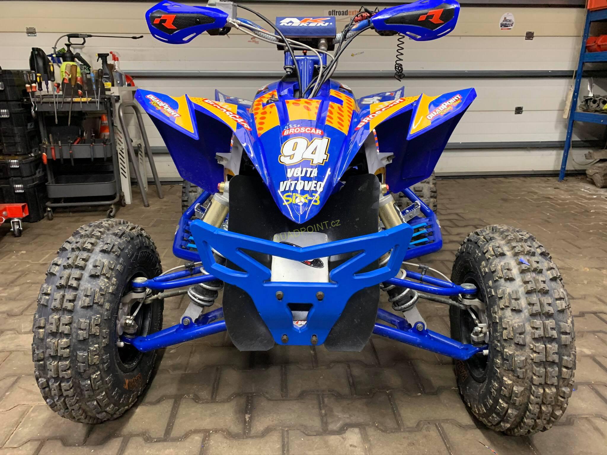 #969 performance přední nárazník modrý