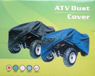 Zakrývací plachta na čtyřkolku