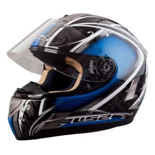 Helma FF366 Cyber, gloss black blue