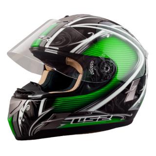 Helma FF366 Cyber, gloss black green