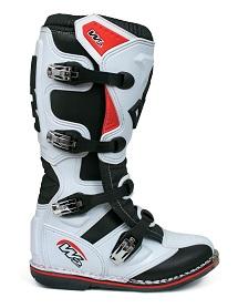Boty W2 BOOTS MX "ELITE" černo-bílé