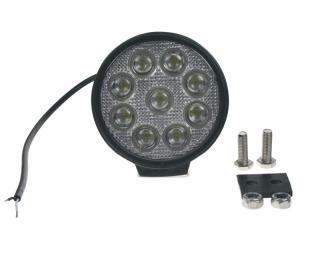 LED světlo na pracovní stroje kulaté 10-30V